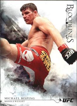 2014 Topps UFC Bloodlines #18 Michael Bisping Front