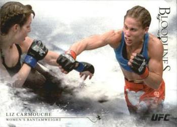 2014 Topps UFC Bloodlines #26 Liz Carmouche Front