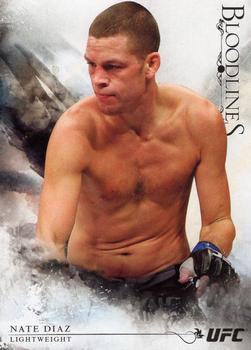 2014 Topps UFC Bloodlines #36 Nate Diaz Front
