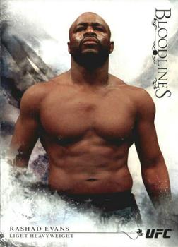 2014 Topps UFC Bloodlines #49 Rashad Evans Front