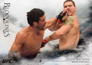 2014 Topps UFC Bloodlines #90 Lyoto Machida Front