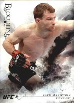 2014 Topps UFC Bloodlines #92 Zach Makovsky Front