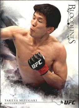 2014 Topps UFC Bloodlines #105 Takeya Mizugaki Front