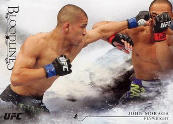 2014 Topps UFC Bloodlines #106 John Moraga Front
