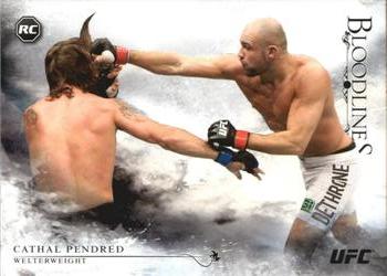 2014 Topps UFC Bloodlines #119 Cathal Pendred Front