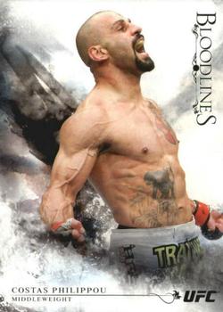 2014 Topps UFC Bloodlines #122 Costas Philippou Front