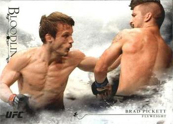 2014 Topps UFC Bloodlines #124 Brad Pickett Front