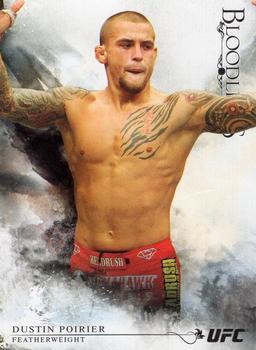 2014 Topps UFC Bloodlines #125 Dustin Poirier Front