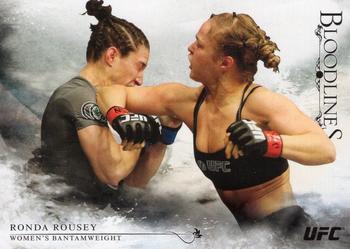 2014 Topps UFC Bloodlines #131 Ronda Rousey Front