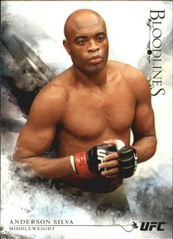 2014 Topps UFC Bloodlines #135 Anderson Silva Front