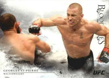 2014 Topps UFC Bloodlines #138 Georges St-Pierre Front