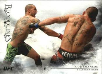 2014 Topps UFC Bloodlines #140 Cub Swanson Front