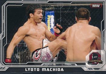 2014 Topps UFC Champions - Black #40 Lyoto Machida Front