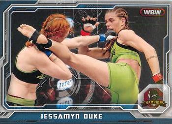 2014 Topps UFC Champions - Blue #19 Jessamyn Duke Front