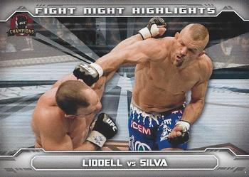 2014 Topps UFC Champions - Fight Night Highlights #FNH-CL Chuck Liddell Front