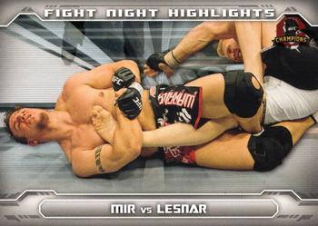 2014 Topps UFC Champions - Fight Night Highlights #FNH-FM Frank Mir Front