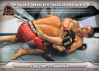2014 Topps UFC Champions - Fight Night Highlights #FNH-JL Joe Lauzon Front