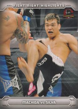 2014 Topps UFC Champions - Fight Night Highlights #FNH-LM Lyoto Machida Front