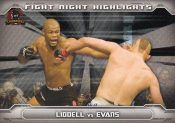 2014 Topps UFC Champions - Fight Night Highlights #FNH-RE Rashad Evans Front