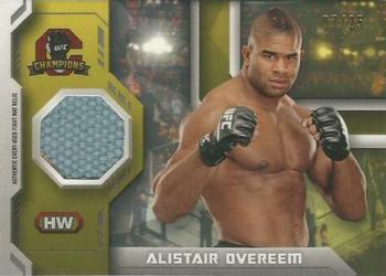 2014 Topps UFC Champions - Fighter Mat Relics Gold #FMR-AO Alistair Overeem Front