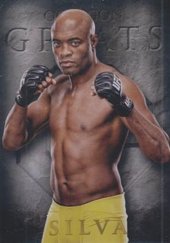 2014 Topps UFC Champions - Octagon Greats #OGAP-AS Anderson Silva Front