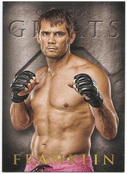 2014 Topps UFC Champions - Octagon Greats #OGAP-RF Rich Franklin Front