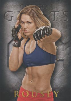 2014 Topps UFC Champions - Octagon Greats #OGAP-RR Ronda Rousey Front