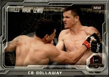 2014 Topps UFC Champions - Silver #188 CB Dollaway Front