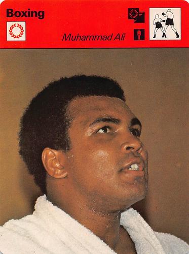 1977-79 Sportscaster Series 1 #01-03 Muhammad Ali Front