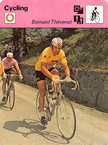 1977-79 Sportscaster Series 1 #01-10 Bernard Thevenet Front