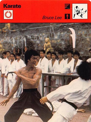 1977-79 Sportscaster Series 2 #02-20 Bruce Lee Front