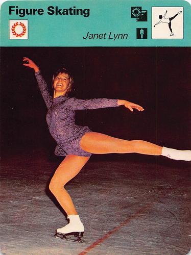 1977-79 Sportscaster Series 2 #02-14 Janet Lynn Front