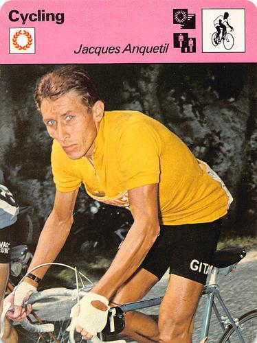 1977-79 Sportscaster Series 4 #04-04 Jacques Anquetil Front