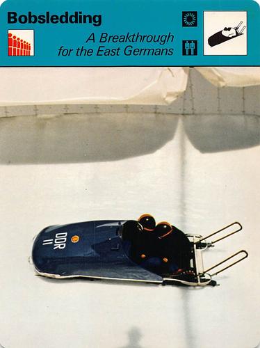 1977-79 Sportscaster Series 4 #04-16 A Breakthrough for the East Germans Front