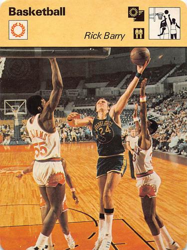 1977-79 Sportscaster Series 4 #04-15 Rick Barry Front