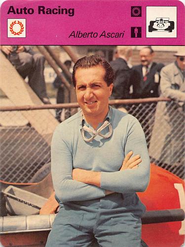 1977-79 Sportscaster Series 4 #04-17 Alberto Ascari Front