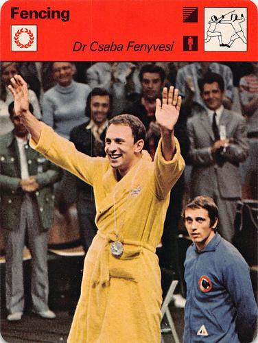 1977-79 Sportscaster Series 4 #04-18 Csaba Fenyvesi Front