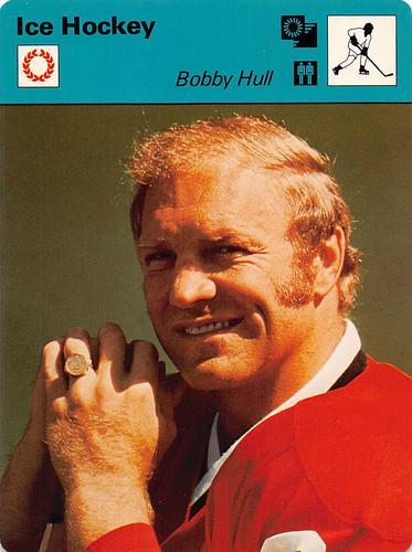 1977-79 Sportscaster Series 5 #05-20 Bobby Hull Front