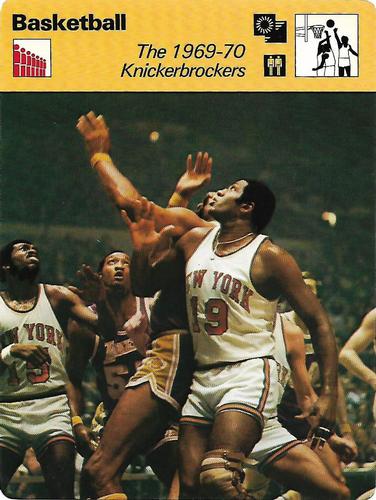 1977-79 Sportscaster Series 5 #05-19 The 1969-70 Knickerbockers Front