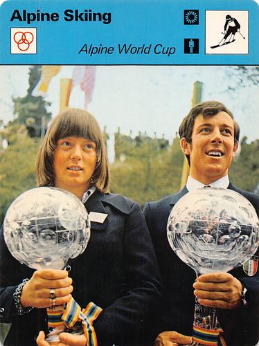 1977-79 Sportscaster Series 6 #06-20 Alpine World Cup Front