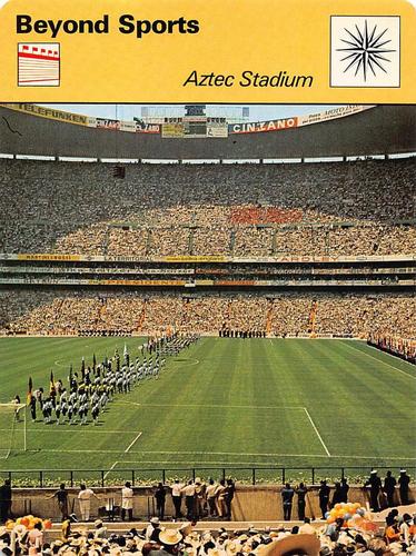 1977-79 Sportscaster Series 6 #06-15 Aztec Stadium Front