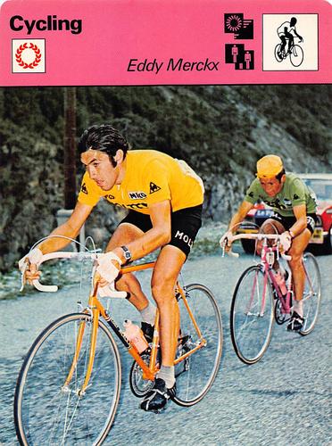 1977-79 Sportscaster Series 7 #07-05 Eddy Merckx Front
