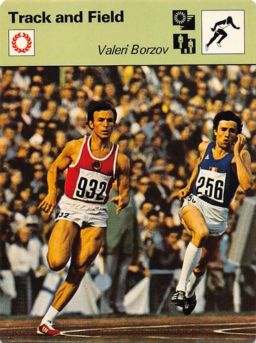 1977-79 Sportscaster Series 7 #07-10 Valeri Borzov Front