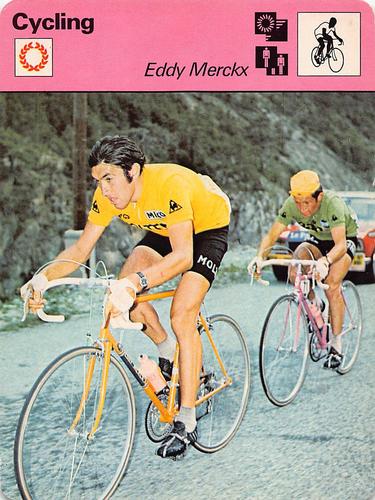 1977-79 Sportscaster Series 7 #07-05 Eddy Merckx Front
