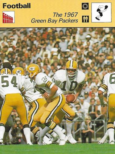 1977-79 Sportscaster Series 7 #07-15 The 1967 Green Bay Packers Front