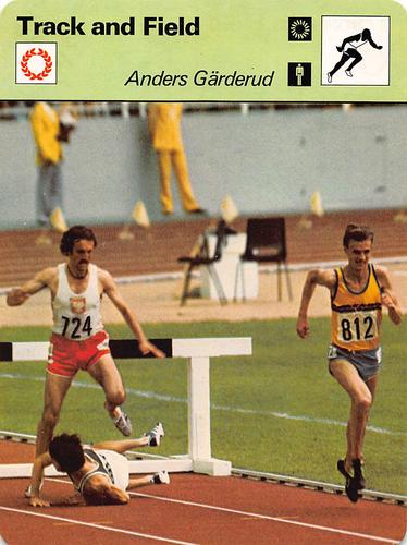 1977-79 Sportscaster Series 7 #07-23 Anders Garderud Front