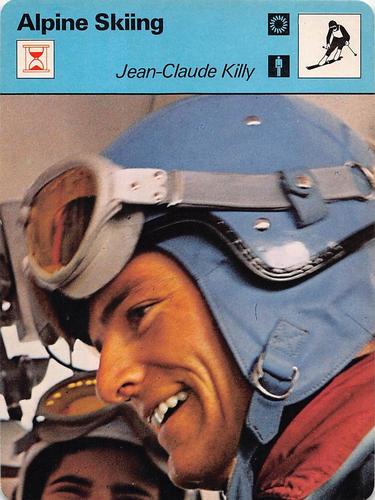 1977-79 Sportscaster Series 7 #07-22 Jean-Claude Killy Front