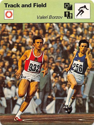 1977-79 Sportscaster Series 7 #07-10 Valeri Borzov Front