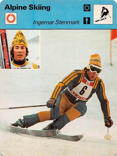 1977-79 Sportscaster Series 8 #08-22 Ingemar Stenmark Front