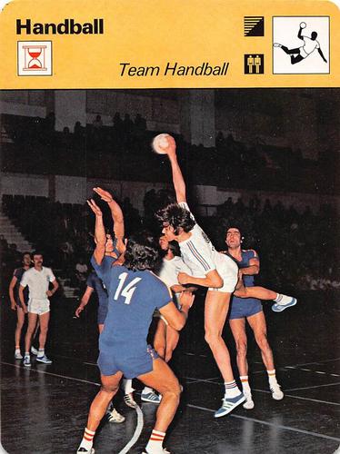 1977-79 Sportscaster Series 9 #09-04 Team Handball Front